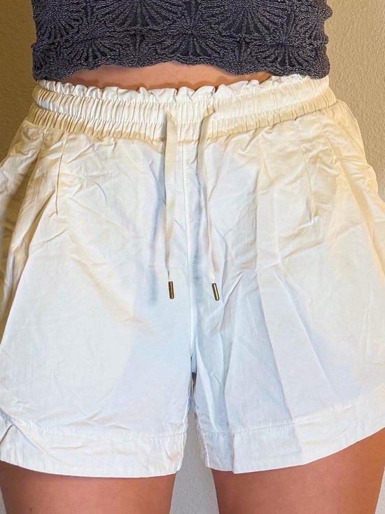 Target Pants - Target White Elastic Drawstring Athletic Shorts